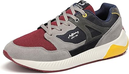 mens red trainers uk