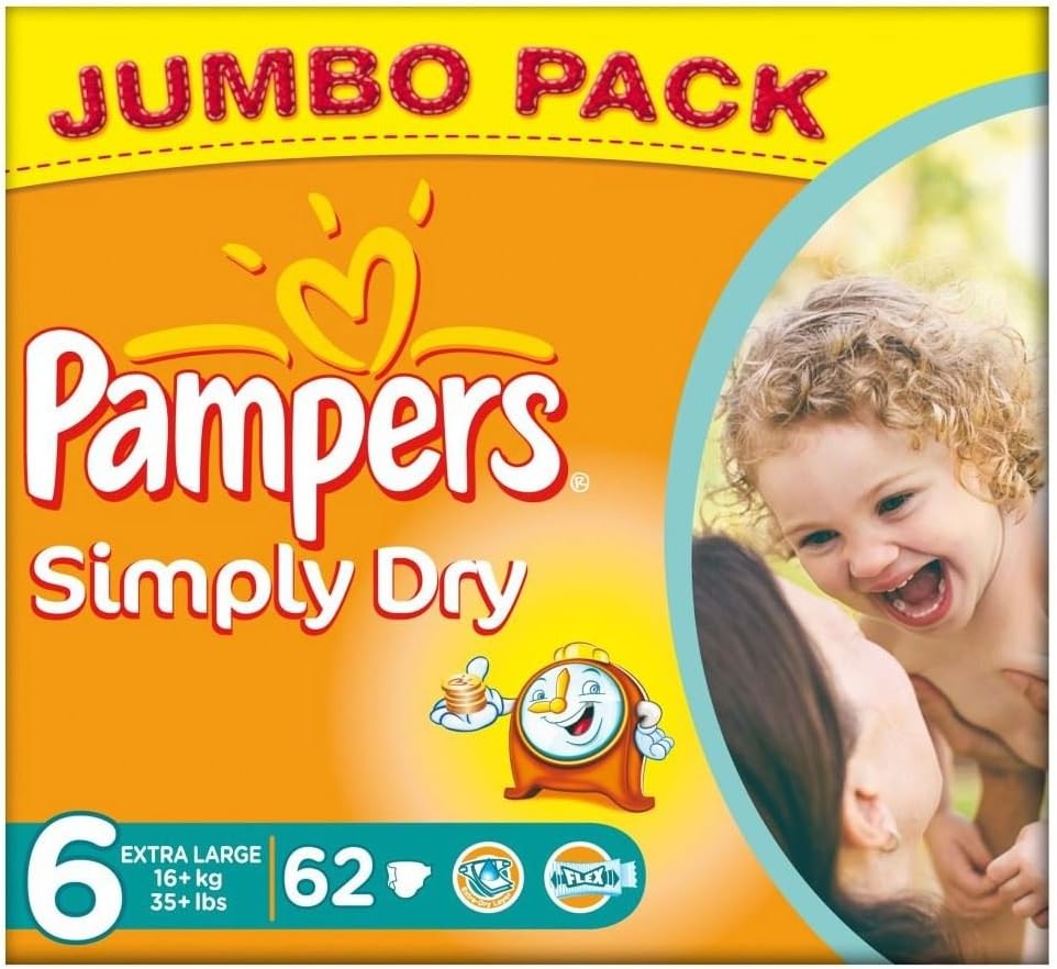 pampers yellow pack