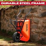 Excel 100L HDPE Wheelbarrow Tray Heavy Duty 150 kg Load Capacity view 8