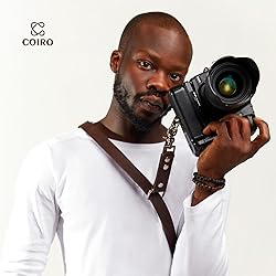 C Coiro Leather Camera Strap for One Camera