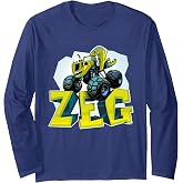 Blaze and the Monster Machines Zeg Badge Long Sleeve T-Shirt