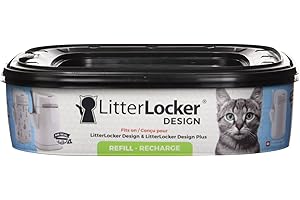 LitterLocker Design & Design Plus Refill - 3 pk, Air Seal Technology - Boutique Aquatique