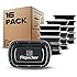 Fitpacker Meal Prep Containers - USA Quality and Safety - BPA Free Food Storage, Microwaveable, Dishwasher and Freezer Safe Bento Style Lunch Boxes for Portion Control (16 pack, One Compartment, 28oz)