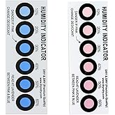 Dry & Dry Premium Humidity Indicator Cards 20 Pack(Reusable) - 10-60% 6 Spot(20 Cards)