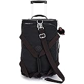 Kipling Women's Teagan US Wheeled Duffle Bag, Lightweight, Multifunctional, Roomy Interior, Nylon Travel Suitcase