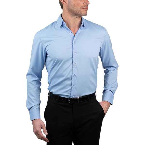 chaps no iron dress shirts Chaps Men's Regular-Fit Ultimate No-Iron Stretch Spread-Collar Dress Shirt  (Grey, 15 1/2 34-35) at Amazon Men's Clothing store