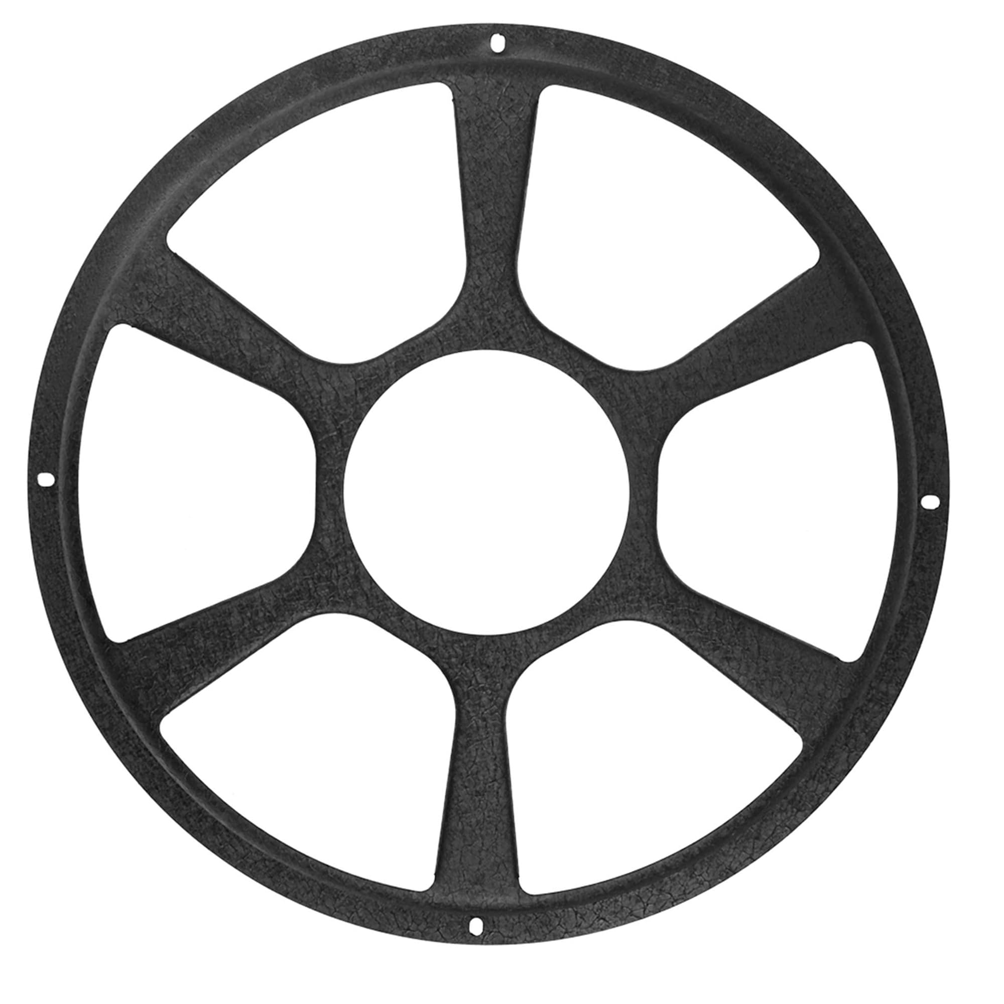 Unifizz 12 Inch Universal Black Car Audio Speaker Hollow Mesh Sub Woofer Subwoofer Grill Cover Protector for Auto Car