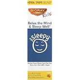 BIORAY Kids NDF Sleepy, Maple - 2 fl oz - Relax the Mind & Rest Through the Night - Non-GMO, Vegan, Gluten Free - 1-2 Month S