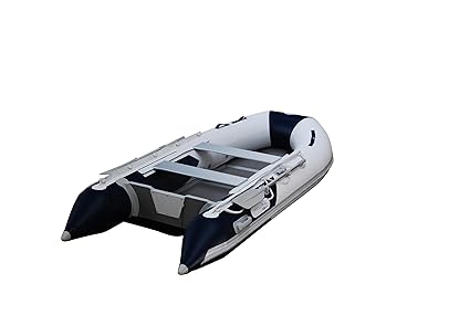 Prowake Schlauchboot AL330: 330cm lang mit Alu-Boden - blau/weiß - ideal für 3-4 Personen