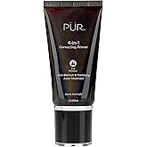 PÜR MINERALS 4-in-1 Correcting Primer, Anti-Blemish & Mattifying Treatment - Primer for Face Before Makeup - Face Makeup for Women - Crease-Free & Matte-Finish Hydrating Make Up - 1 Fl Oz