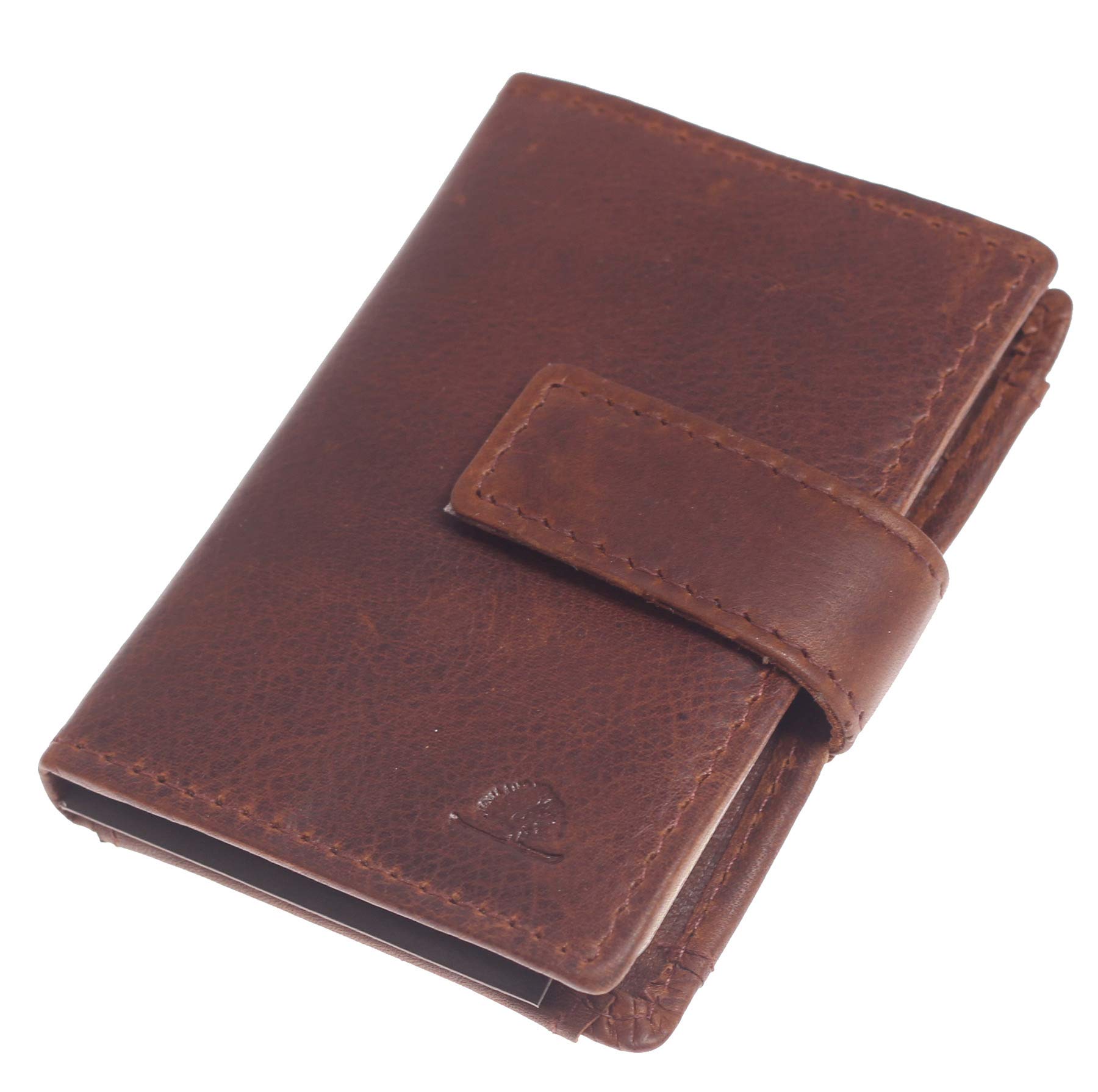 Greenburry Vintage wallet RFID leather 7 cm