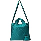 KALIDI Compact Tote Shopping bag Lightweight Foldable Tiny Reusable Grocery Shoulder Bag Crossbody