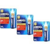 Anbesol Maximum Strength Liquid, 0.41 Fluid Ounce (Pack of 3)