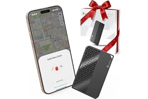 BFADEHA 2026 [Apple MFi Certified] (iOS Only) Bluetooth Air Tracker Tag Smart Card for Apple Find My iPhone Wallet GPS Tracker, 5-10 Years Staying Power, Keys Finder and Item Locator for Keys, Bags, Passport