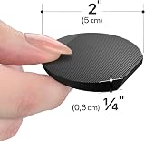 X-Protector Furniture Levelers 30PCS 5cm Black Rubber Shims Wobble Stop Floor view 4