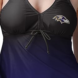 FOCO Women's NFL Team Logo Ladies Bathing Swim Wear