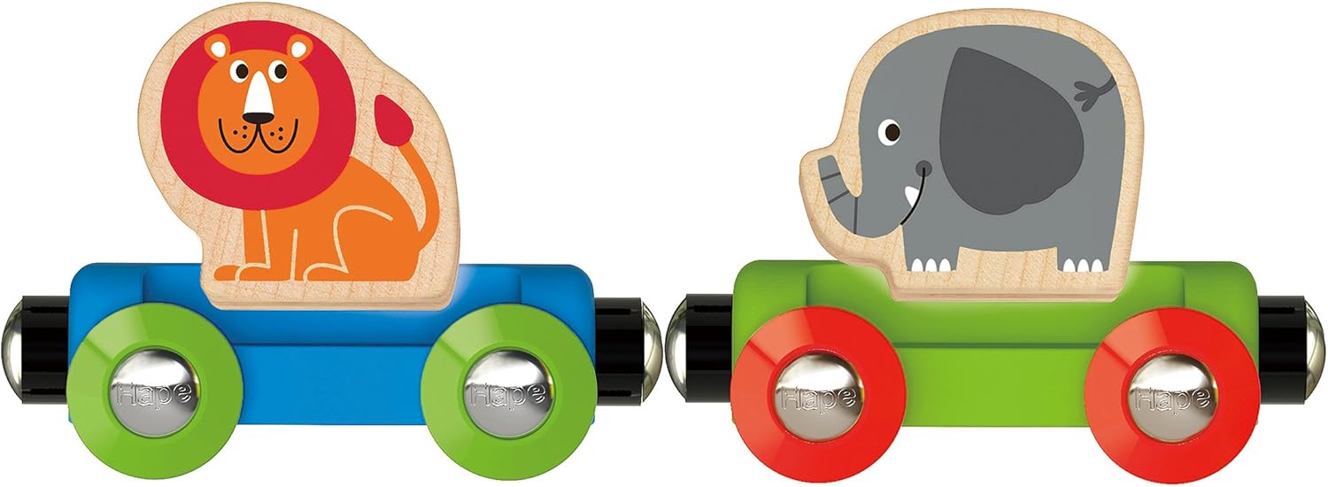 hape jungle train journey set