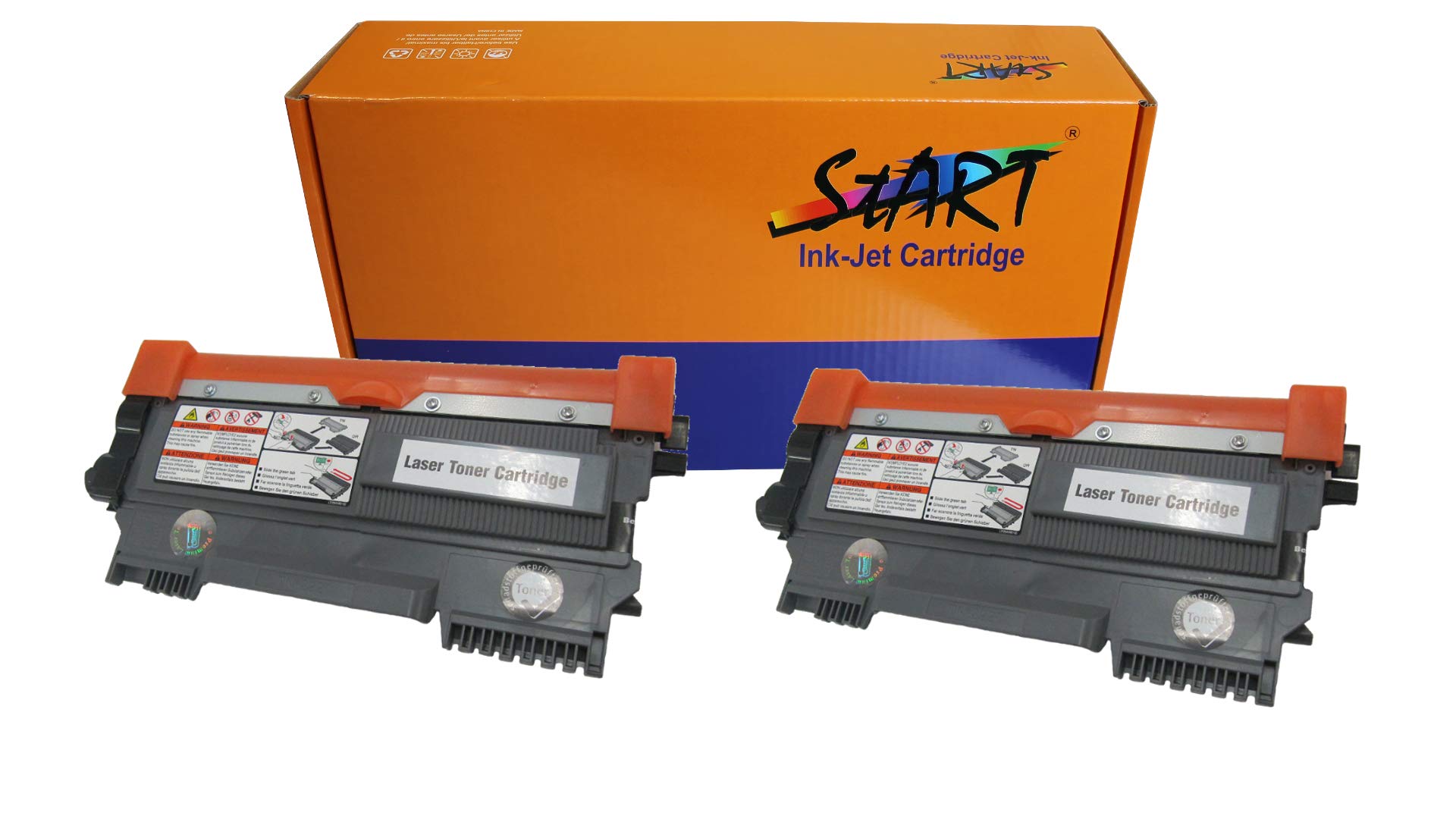 START - 2 compatible toner cartridges to replace Brother TN-2220