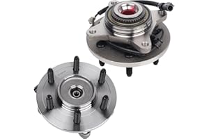 Autoround 515079 Front Wheel Bearing and Hub Assembly Fit for Ford F-150 4WD 2005-2008, F-150 Heritage 2004, Lobo 2005-2008, Lincoln Mark LT 2006-2008, 6 Lugs w/ABS, Set of 2