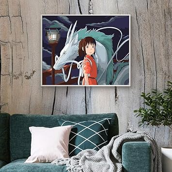 Yiyi Diy Fai Da Te Dipingere Con I Numeri Kit Digitale