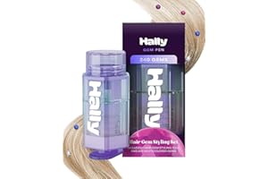 Hair Gem Pen for Girls – 240 Stick-On Hair Gems & Stamper Tool – Hair Jewels Kit for Kids, Festivals, School, Christmas, Parties, Weddings – Easy to Apply & Remove – Hair Accessories by Hally Hair