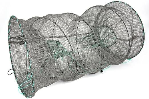 Amazon Com Crab Crayfish Lobster Catcher Pot Trap Fishing Net Eel Prawn Shrimp Live Bait Eel Crab Lobster Minnows Crawfish Net Home Kitchen
