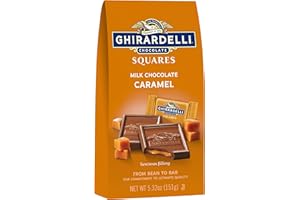 Ghirardelli Milk Chocolate Caramel Squares, 5.32 oz. Gift Bag