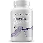 Theralogix Theratonin Melatonin Supplement - 90-Day Supply - Sleep Support Supplement - Melatonin to Aid a Good Night's Sleep - Supplement for Women to Support Fertility - NSF Certified - 90 Tablets