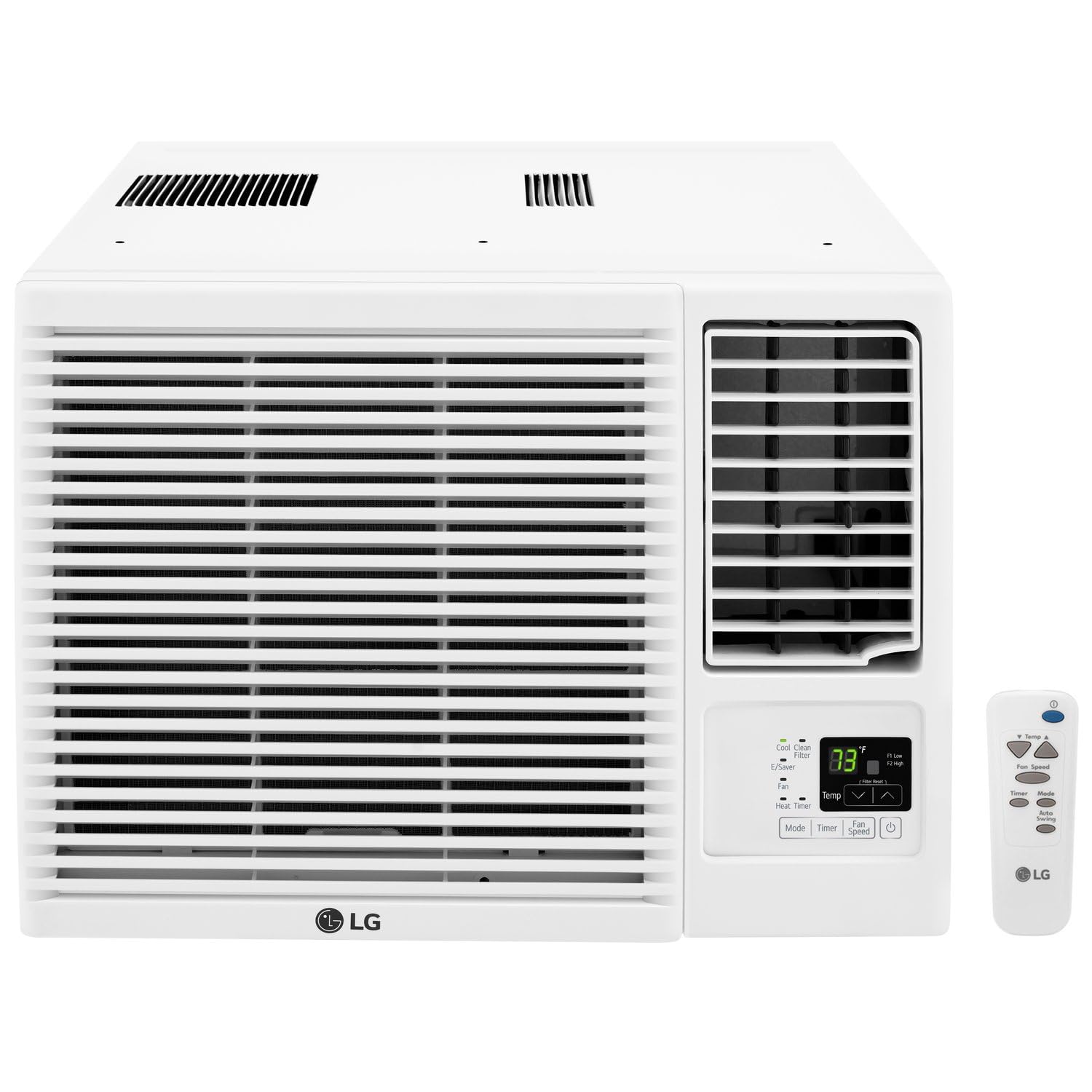 Photo 1 of ******FACTORY SEALED*****LG 18,000 BTU Window Air Conditioner with Heat, 230/208V, Cools 1,000 Sq.Ft. for Bedroom, Living Room, Basement, Apartment, with Remote, 2 Speeds, 24-Hour Timer, White