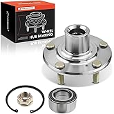 A-Premium Front Wheel Bearing and Wheel Hub Kit Compatible with Honda Accord 03-07, Civic Si 06-15, Element SC 07-10, Acura ILX 13-18, TL 04-08, TSX 04-08