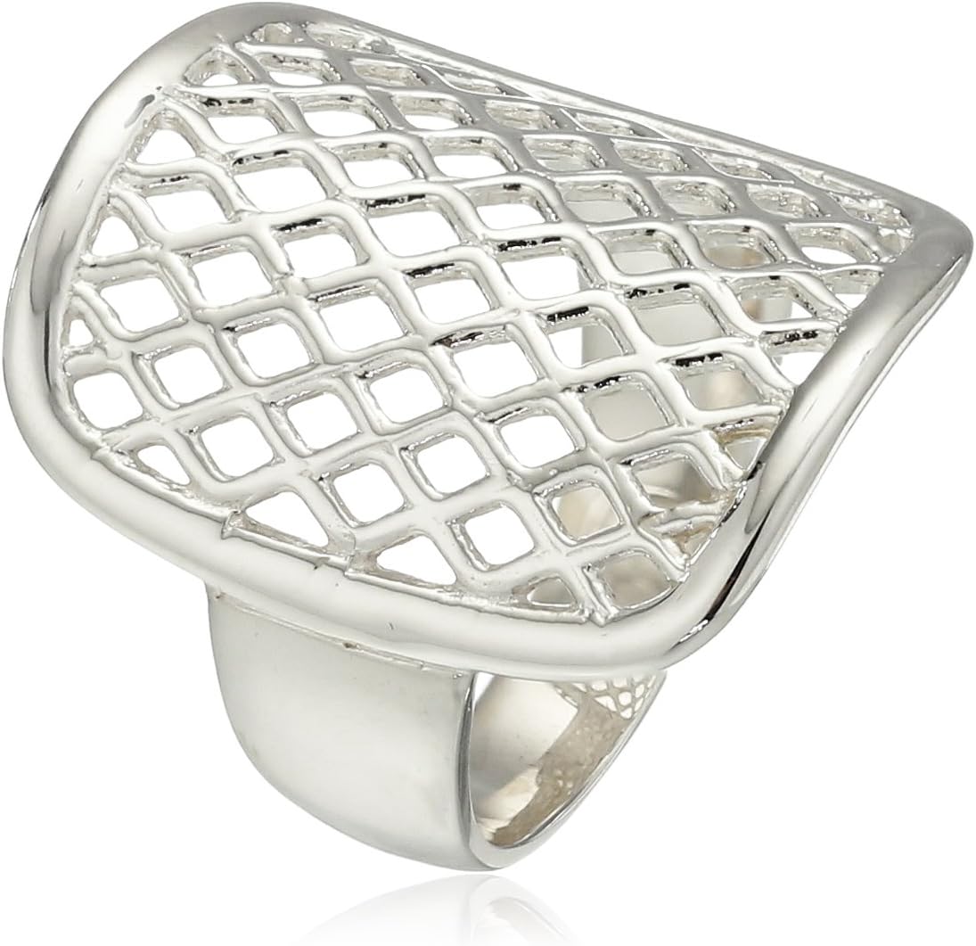 "Trellis" Saddle Ring, Size 6