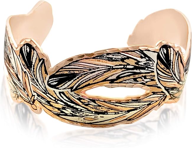Amazon Com Women Men Girls Boys Feather Bracelet Narrow Wide Wavy