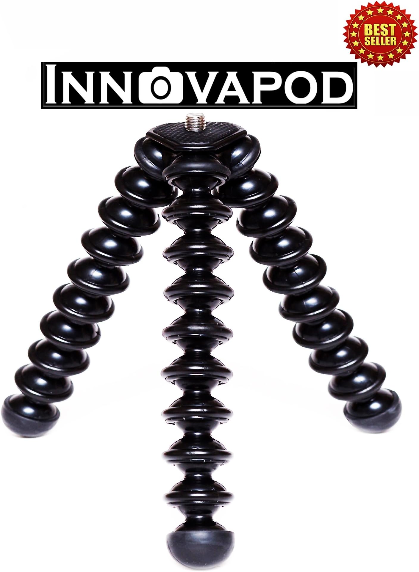 EXCLUSIVE EXTRA LARGE Flexipod by Innovapod, portable tripod for digital cameras, bendy large flexible and travel compact, camera accessories, revolutionize your photography NOW …