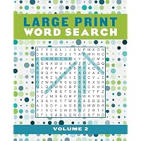 Amazon.com: Large Print Word Search Volume 1 (1) (Large Print Puzzle ...