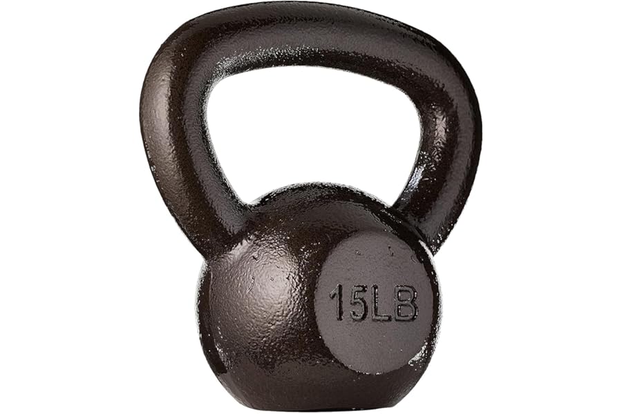 Amazon Basics Cast Iron Kettlebell
