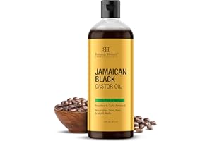 Botanic Hearth Massage Oil |Refreshing, Relaxing Massage Oils for Muscle Relaxing & Joint Comfort | Made with Natural Oils | for All Skin Types, for Men & Women | Jamican Castor Oil 16 Fl Oz