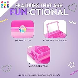 Caboodles On-The-Go Girl Makeup Box, Two-Tone
