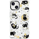 sallvmbek for iPhone 14 Case/iPhone 13 Case,Compatible with MagSafe,Cute Cats Print Pattern,Magnetic Shockproof Protective TPU Bumper Cases Cover for iPhone 14/13 Women Girl