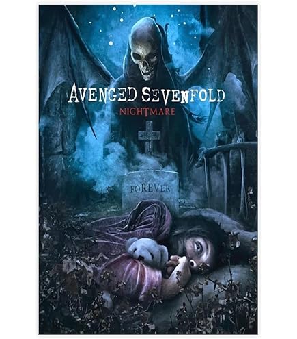【ALAN FORBAS】Avenged Sevenfold ポスター Amazon.com: Avenged Sevenfold The Stage Textile Poster Flag