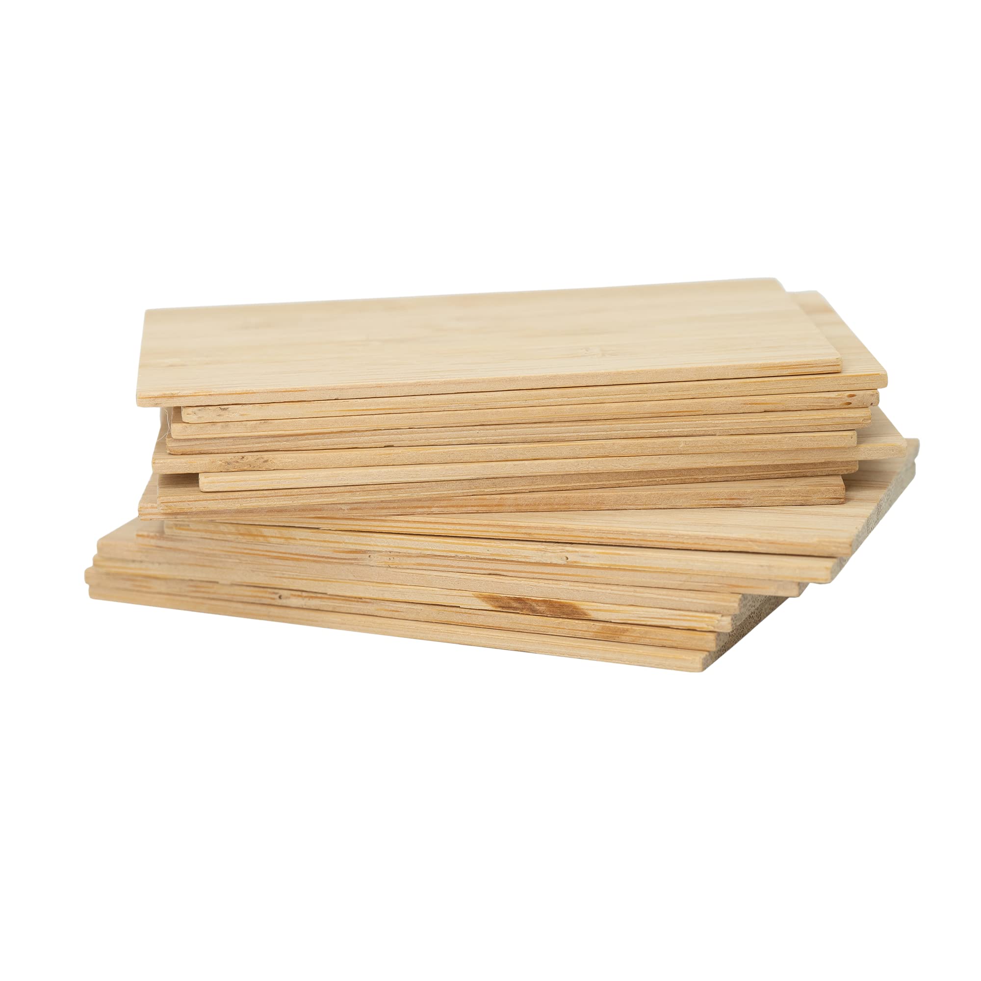 Bamboo Engraving Blanks Rectangle Bamboo Blanks 20 Pcs