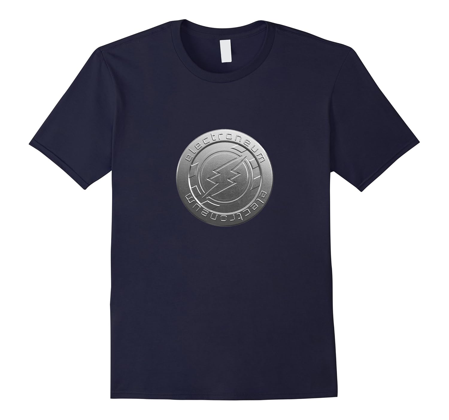 Electroneum Crypto Silver Tshirt-ANZ