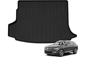 Auxko All Weather Cargo Mat Fit for Buick Envision 2021-2025 2026 TPE Cargo Liner Accessories All Season Odorless Anti-Slip T