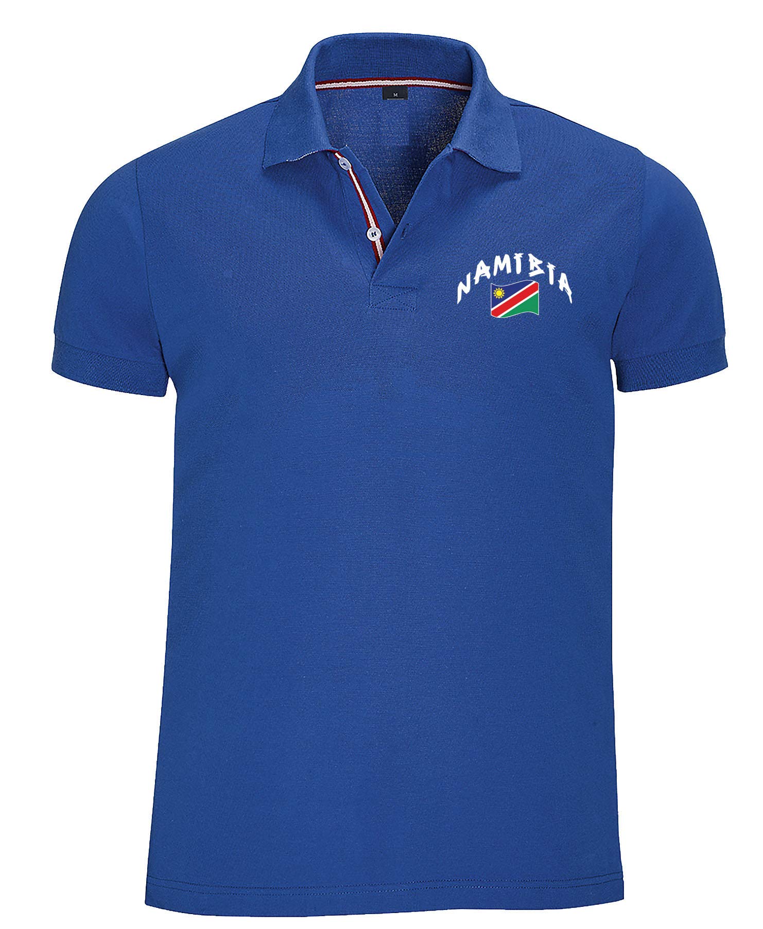 Supportershop Namibia Rugby Unisex Polo Shirt, unisex_adult, 5060672803717, blue, M