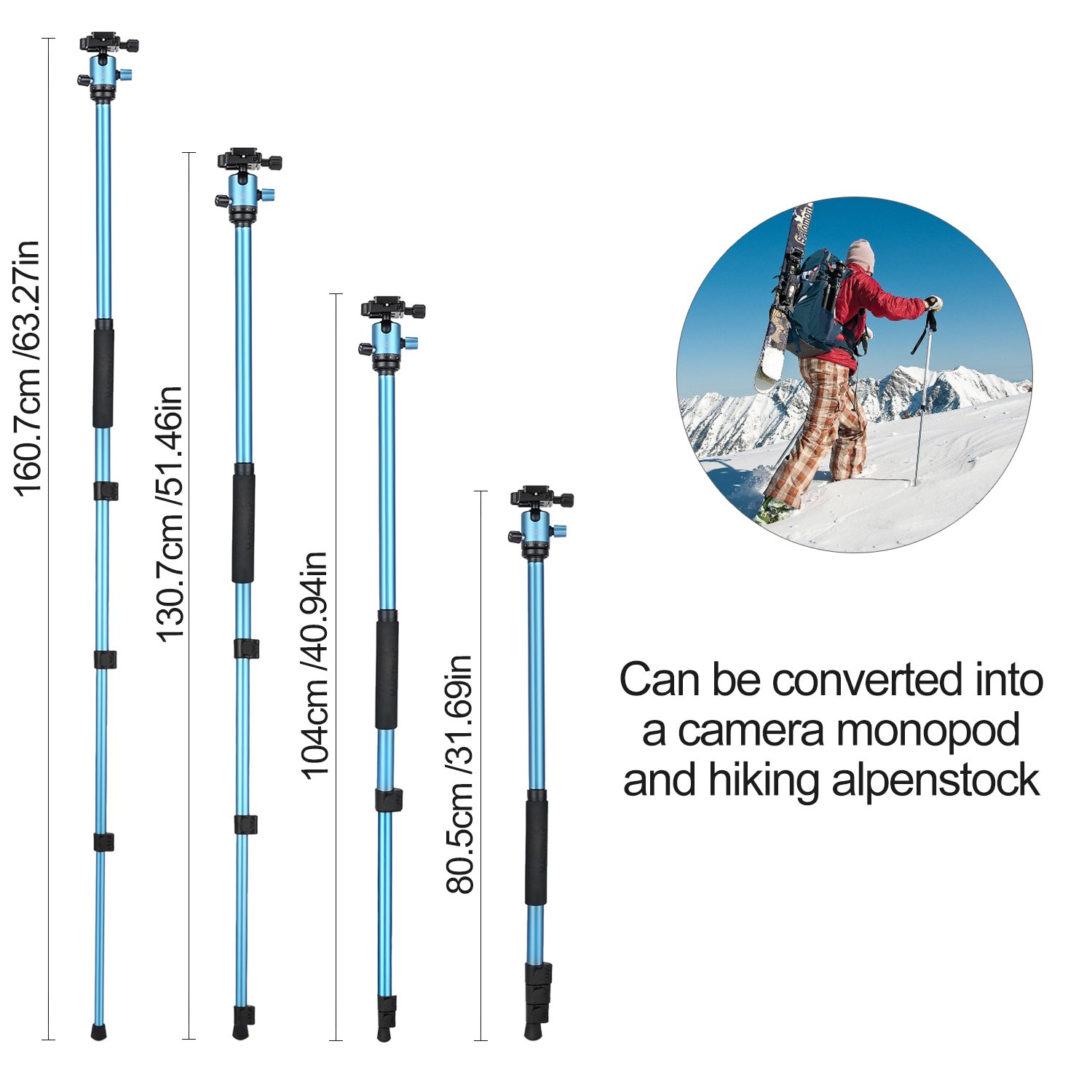 Review for Trípode Camara Mactrem CT62 Carlsbad 62,5 \"Ligero de Alumin