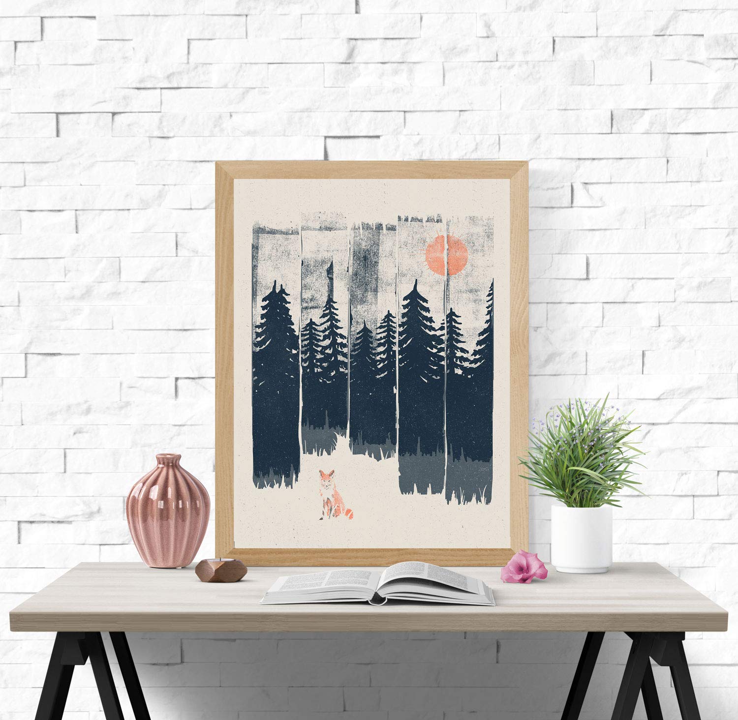 woodland wall hanging