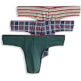 Jockey Men's Underwear Casual Cotton Stretch Thong - 3 Pack
