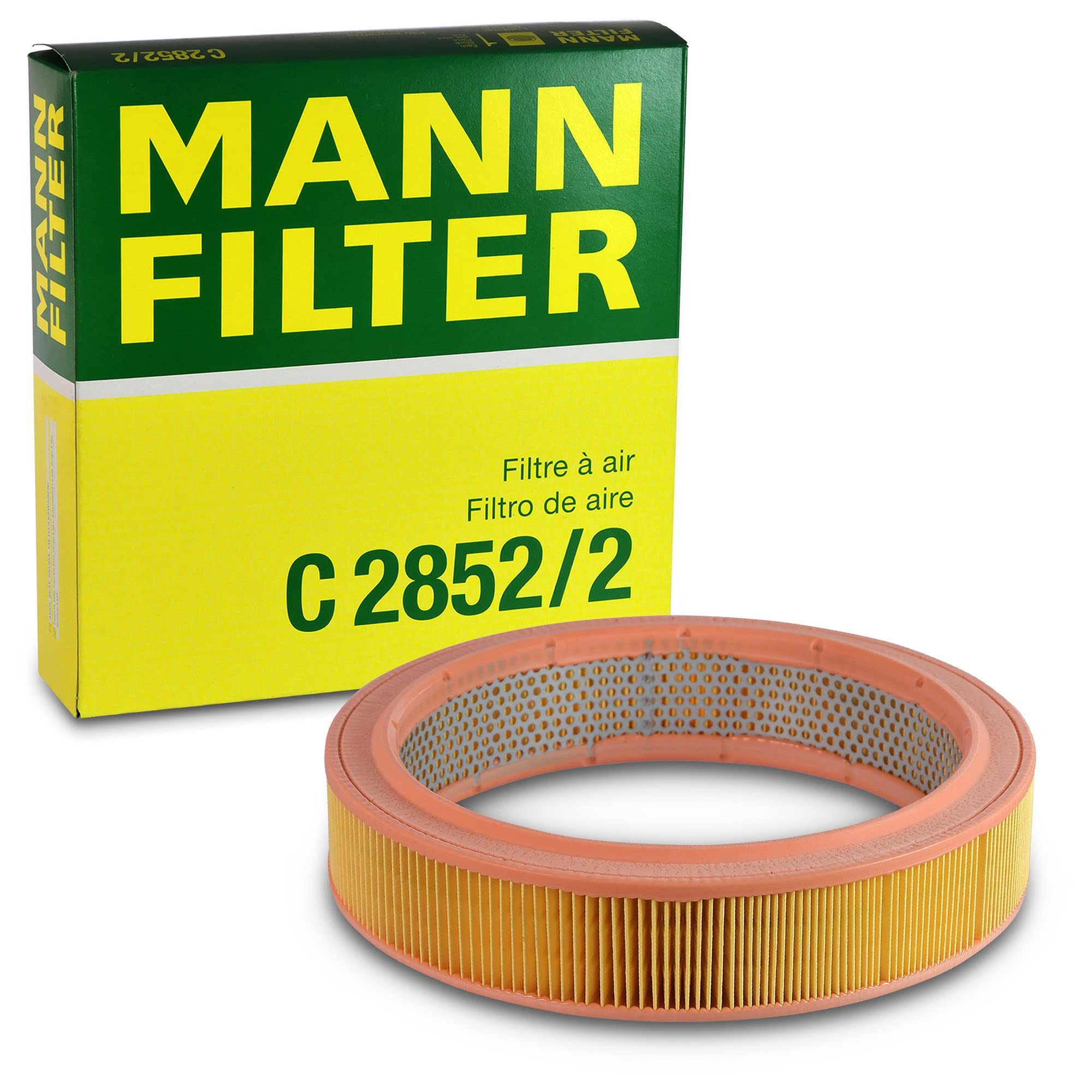 MANN-FILTER C 2852/2 Air Filter - for Cars + Transporters