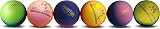 SPORTSPET High Bounce Natural Rubber Dog Balls 60mm 6 Pack Smoothie