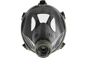 MIRA SAFETY M MIRA Safety CM-I01 Full-Face Industrial-Grade Gas Mask with 40mm NATO Filter Compatibility and Advanced Valve Design