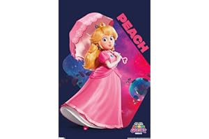 Nintendo The Super Mario Galaxy Movie (2026) - Peach Pose Wall Poster, 34L" x 22.4W", Unframed Version